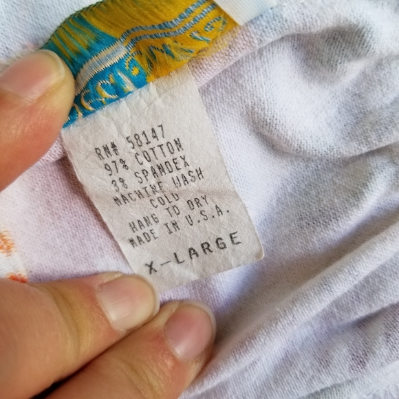 SeaSuns high waisted tropical print bermuda shorts XL - Picture 4 of 12